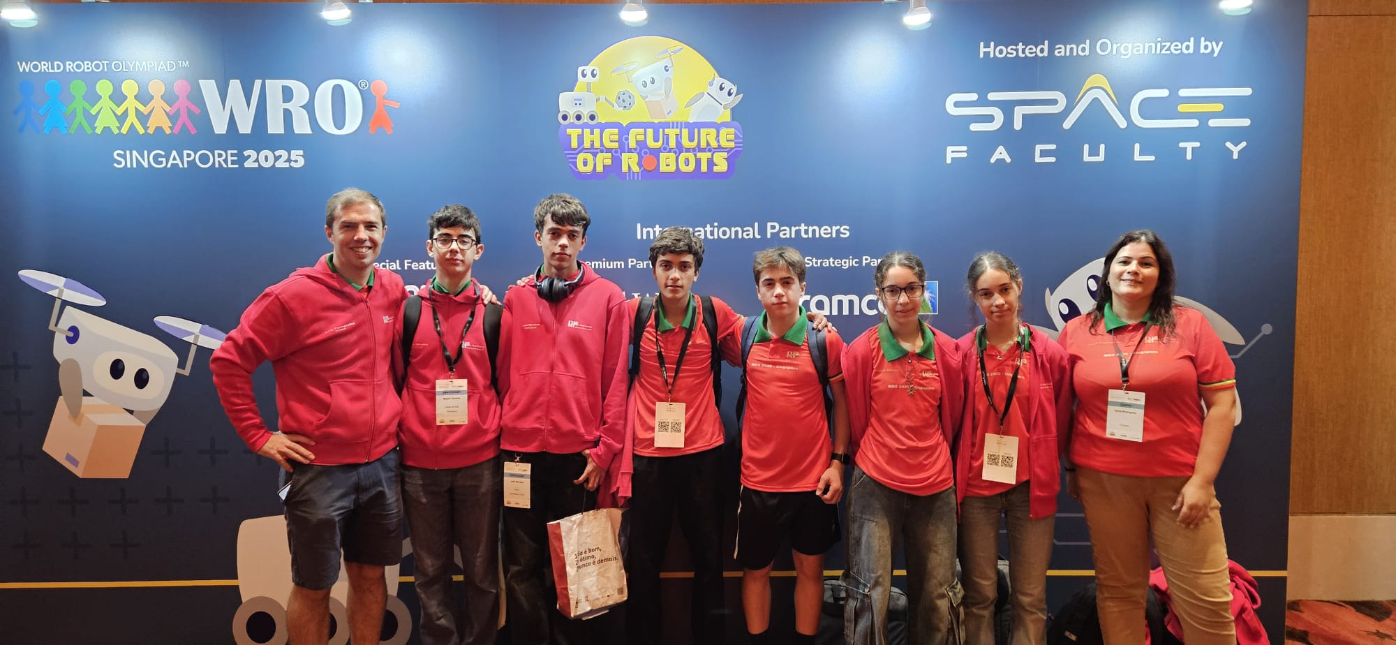 Agrupamento de Escolas Raul Proença represents Portugal at the World Robot Olympiad