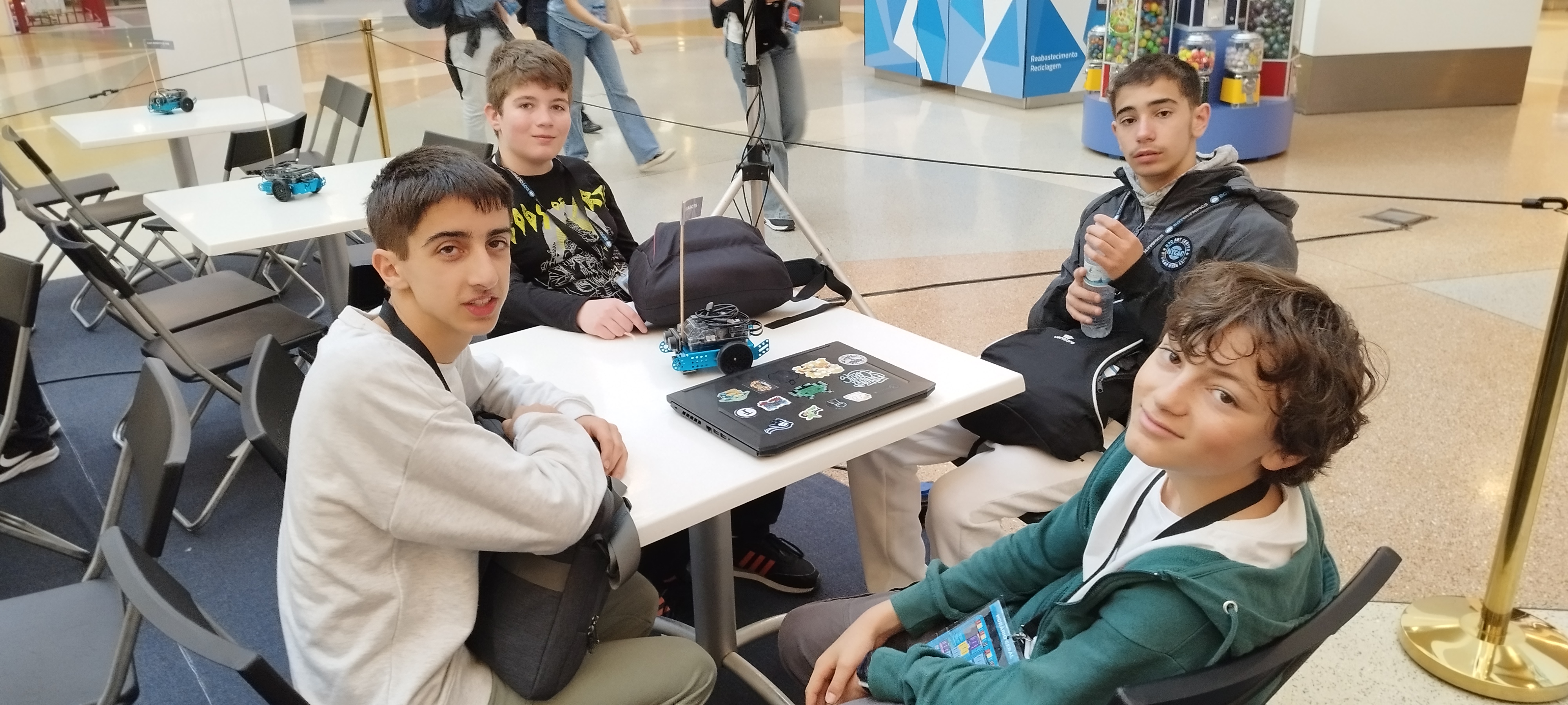 Robotics Club at Agrupamento Raul Proença wins double victory at BotOlympics